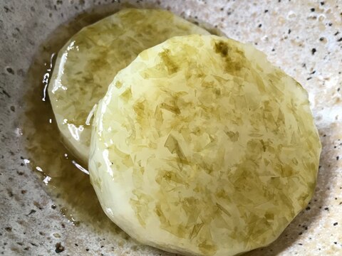 アオサ香る大根のトロトロ煮